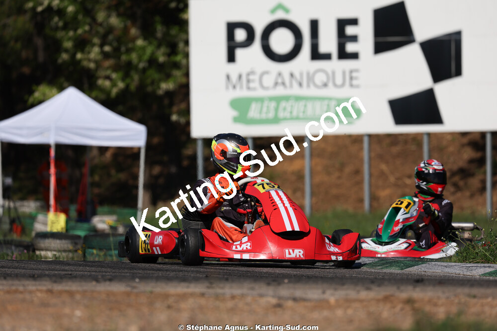 KA100 — 25 & 26/04/2026 : 3ème manche du Championnat du Sud à Alès (photos Stéphane Agnus) 2026 — karting