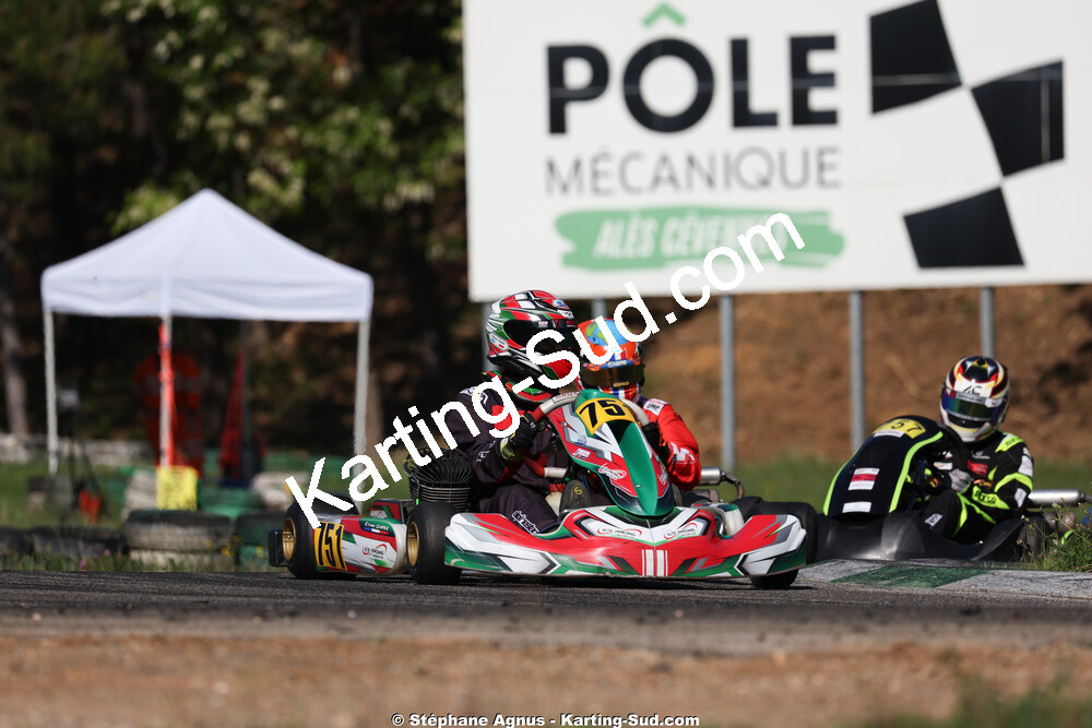 KA100 — 25 & 26/04/2026 : 3ème manche du Championnat du Sud à Alès (photos Stéphane Agnus) 2026 — karting