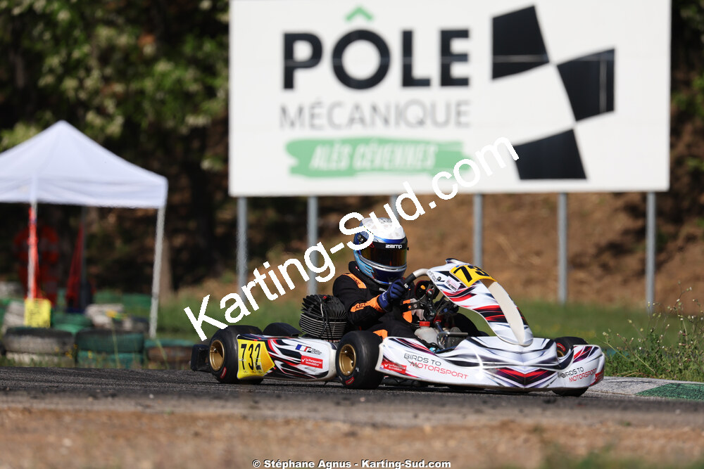 KA100 — 25 & 26/04/2026 : 3ème manche du Championnat du Sud à Alès (photos Stéphane Agnus) 2026 — karting
