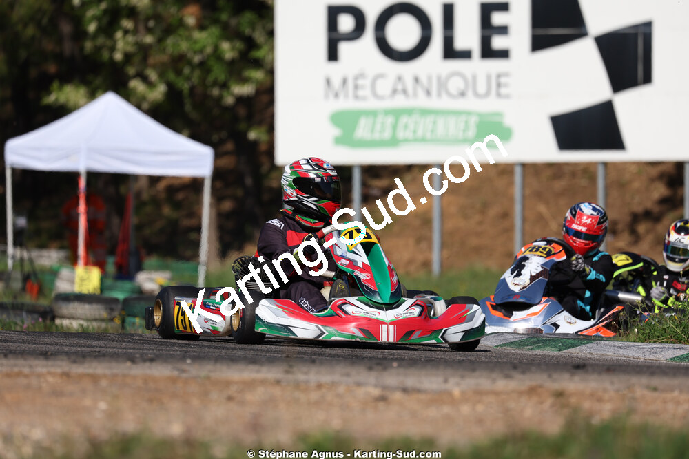KA100 — 25 & 26/04/2026 : 3ème manche du Championnat du Sud à Alès (photos Stéphane Agnus) 2026 — karting