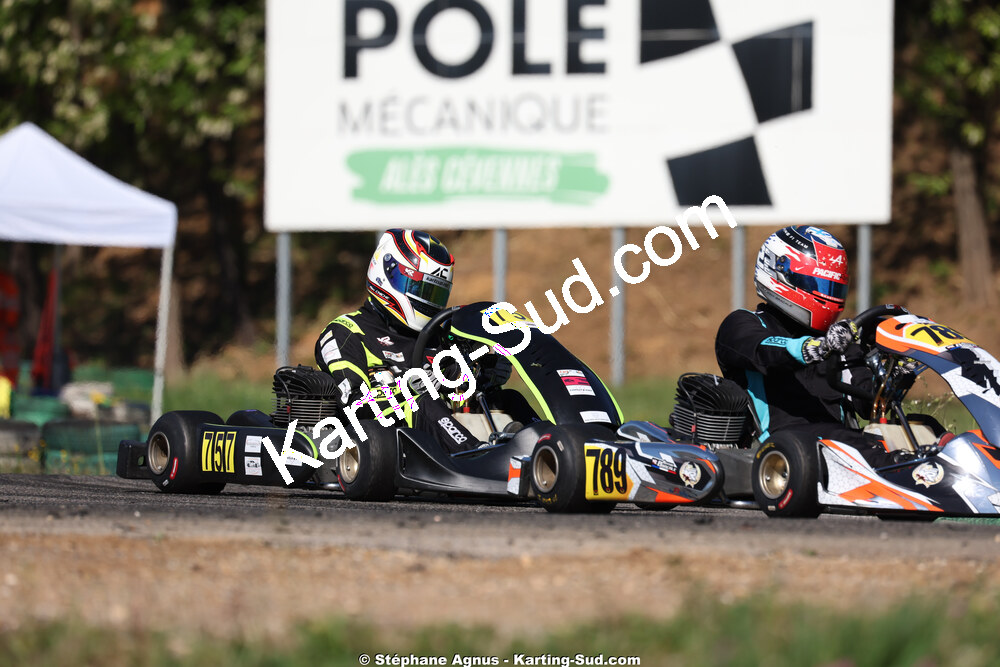 KA100 — 25 & 26/04/2026 : 3ème manche du Championnat du Sud à Alès (photos Stéphane Agnus) 2026 — karting