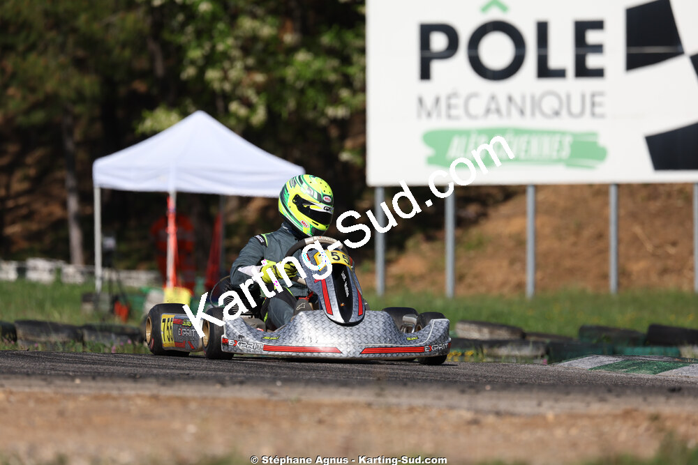 KA100 — 25 & 26/04/2026 : 3ème manche du Championnat du Sud à Alès (photos Stéphane Agnus) 2026 — karting