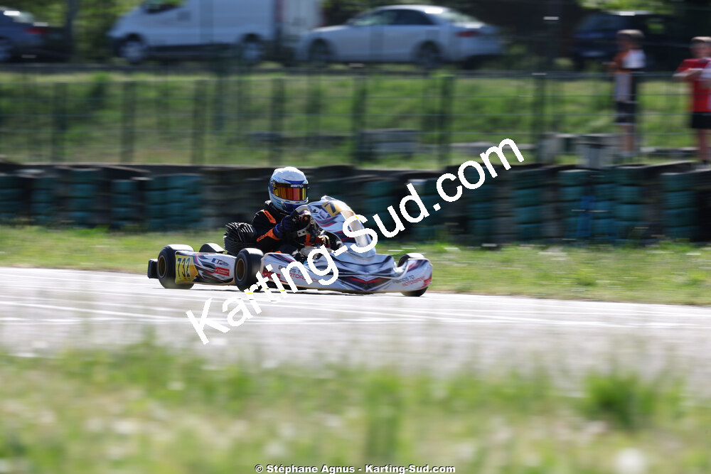 KA100 — 25 & 26/04/2026 : 3ème manche du Championnat du Sud à Alès (photos Stéphane Agnus) 2026 — karting