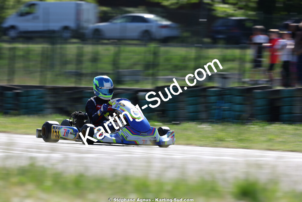 KA100 — 25 & 26/04/2026 : 3ème manche du Championnat du Sud à Alès (photos Stéphane Agnus) 2026 — karting