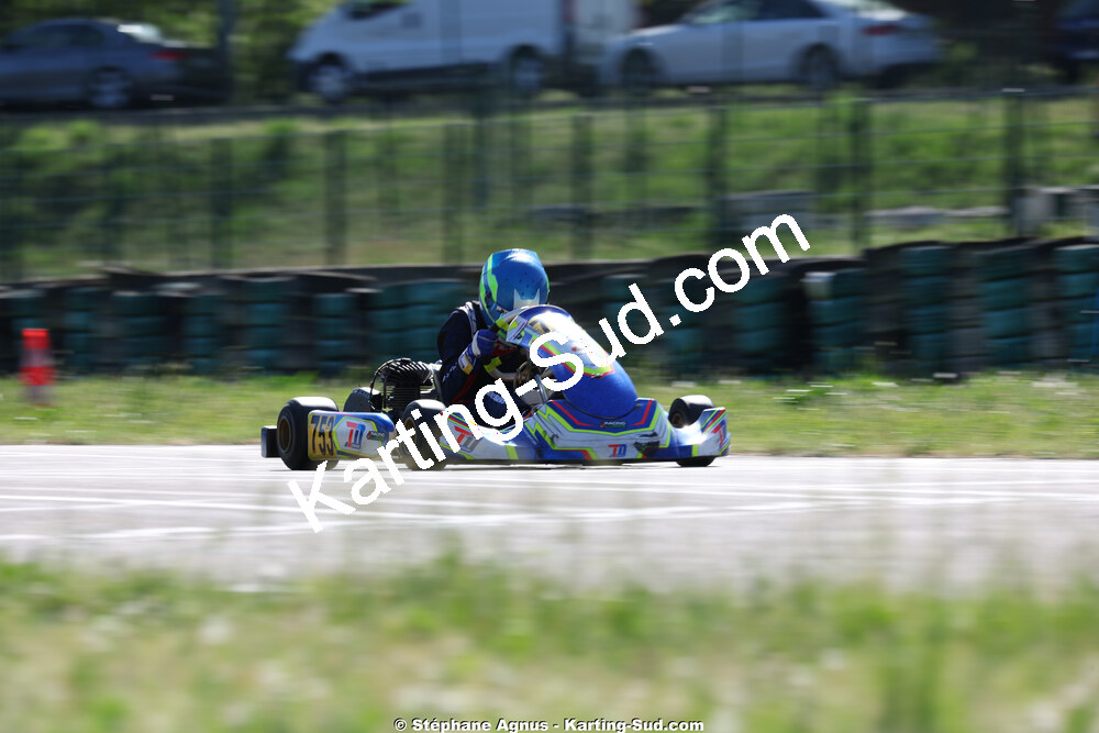KA100 — 25 & 26/04/2026 : 3ème manche du Championnat du Sud à Alès (photos Stéphane Agnus) 2026 — karting