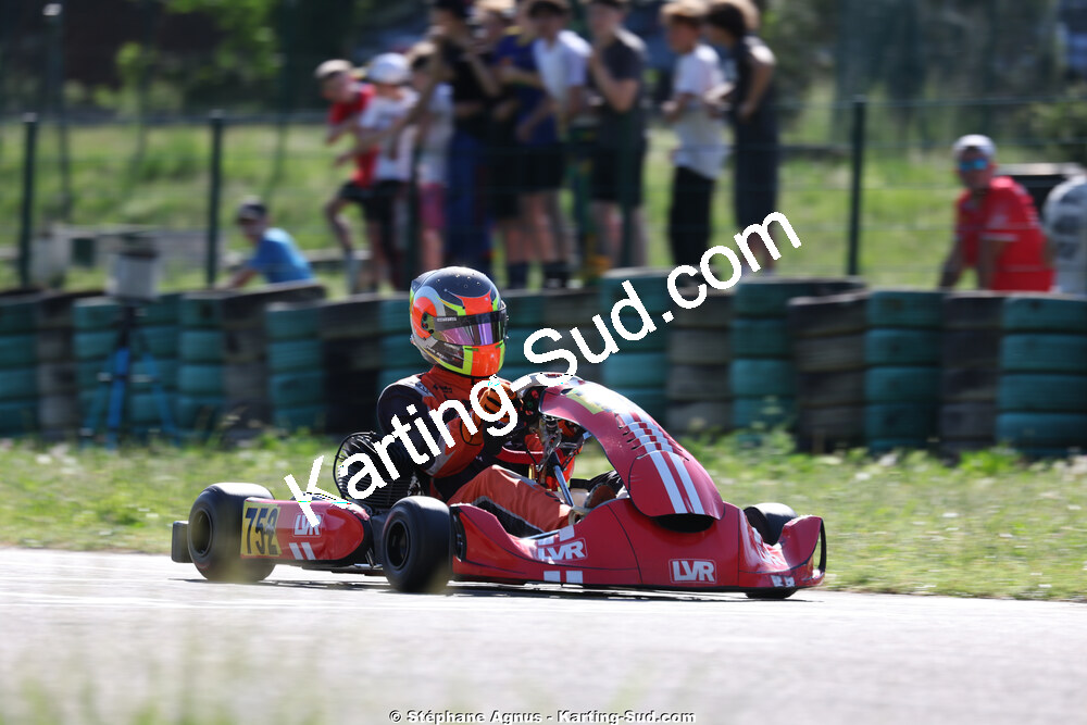 KA100 — 25 & 26/04/2026 : 3ème manche du Championnat du Sud à Alès (photos Stéphane Agnus) 2026 — karting