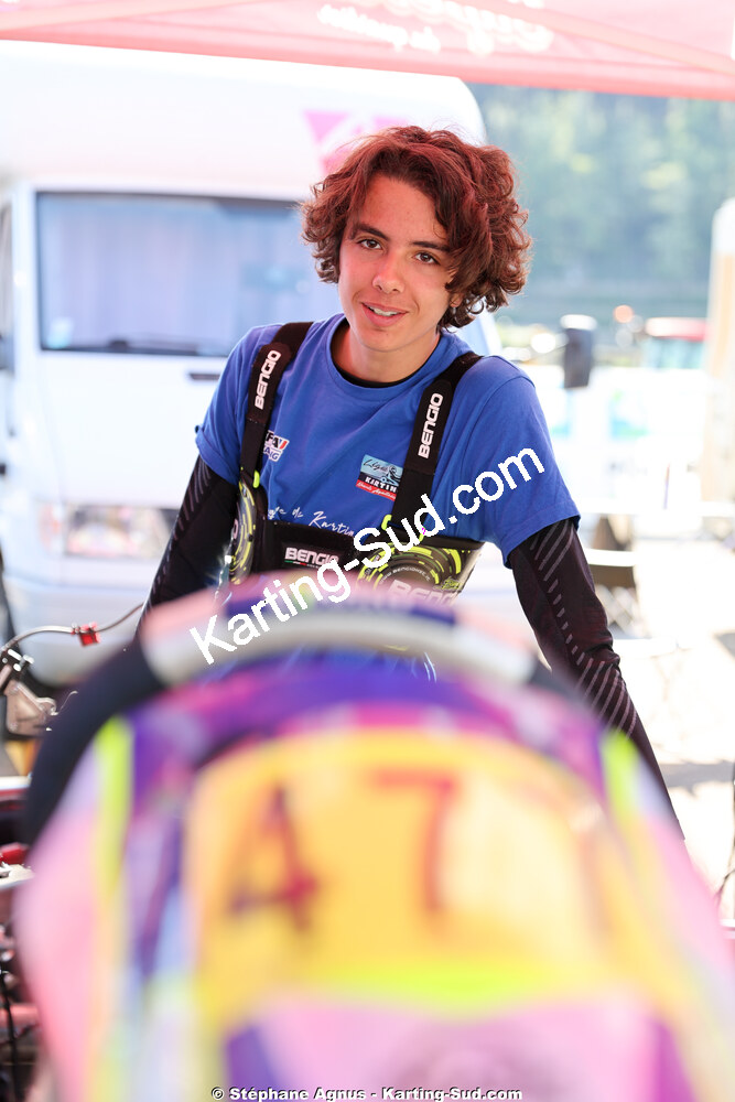 Noé MADSEN — 25 & 26/04/2026 : 3ème manche du Championnat du Sud à Alès (photos Stéphane Agnus) 2026 — karting