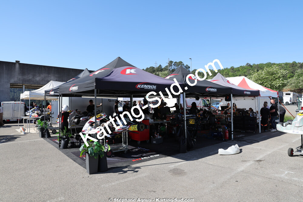25 & 26/04/2026 : 3ème manche du Championnat du Sud à Alès (photos Stéphane Agnus) 2026 — karting