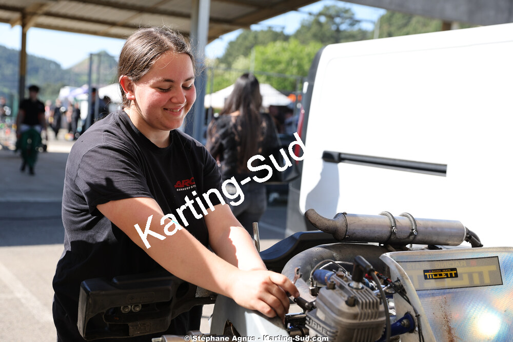 25 & 26/04/2026 : 3ème manche du Championnat du Sud à Alès (photos Stéphane Agnus) 2026 — karting