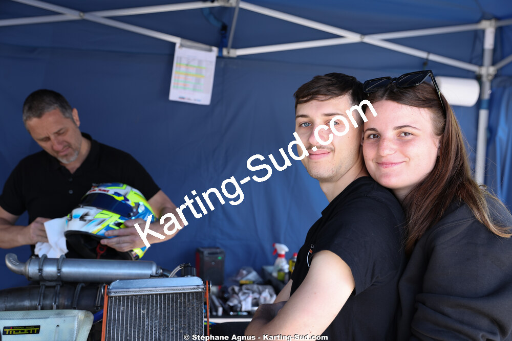 Axel BOYER — 25 & 26/04/2026 : 3ème manche du Championnat du Sud à Alès (photos Stéphane Agnus) 2026 — karting