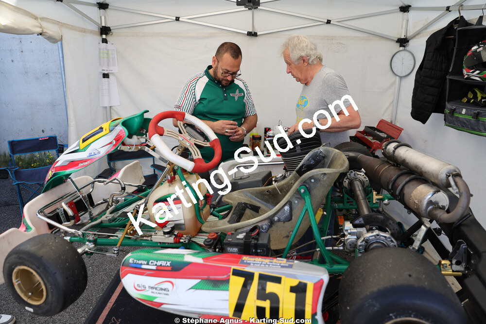 25 & 26/04/2026 : 3ème manche du Championnat du Sud à Alès (photos Stéphane Agnus) 2026 — karting