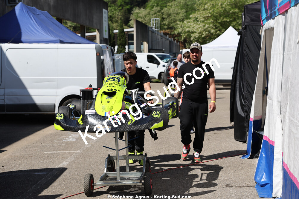 25 & 26/04/2026 : 3ème manche du Championnat du Sud à Alès (photos Stéphane Agnus) 2026 — karting
