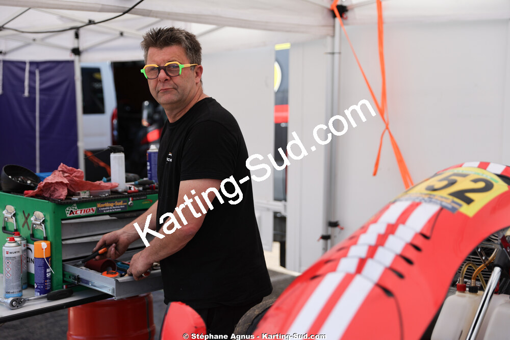 Christophe DELFAU — 25 & 26/04/2026 : 3ème manche du Championnat du Sud à Alès (photos Stéphane Agnus) 2026 — karting