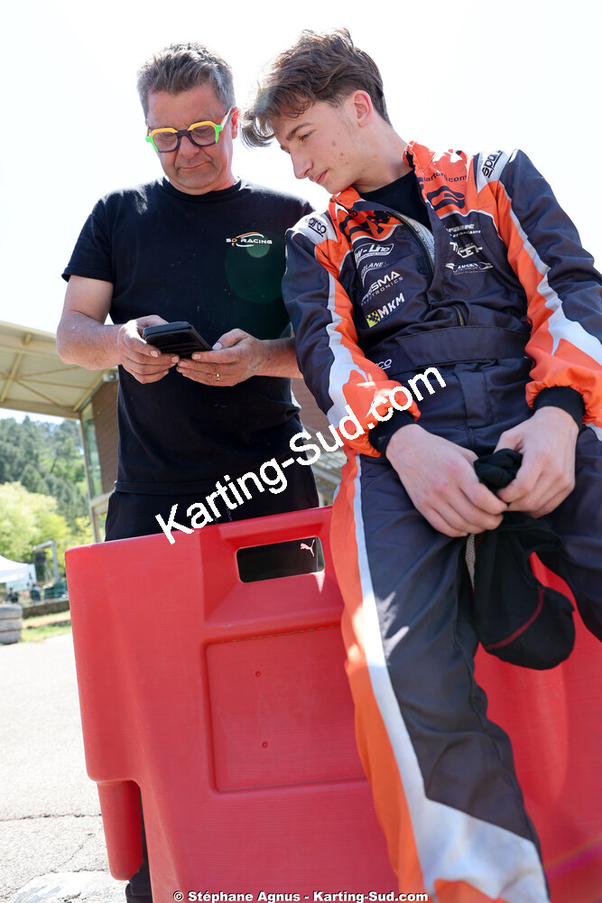 Christophe DELFAU, Jean-Rémy DUPUY — 25 & 26/04/2026 : 3ème manche du Championnat du Sud à Alès (photos Stéphane Agnus) 2026 — karting