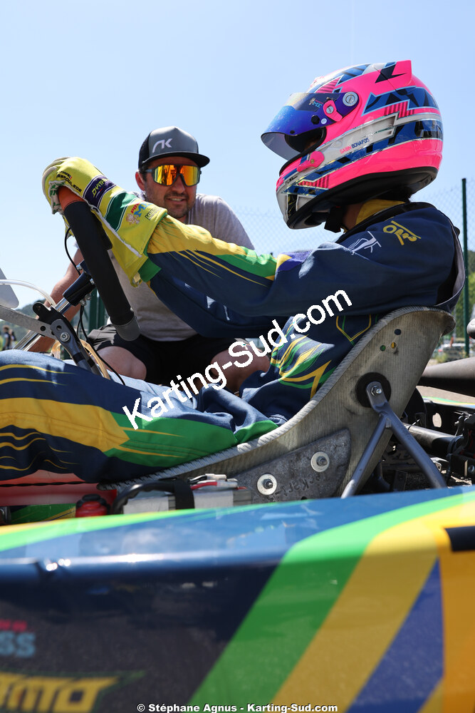 Gabin BONAFOS — 25 & 26/04/2026 : 3ème manche du Championnat du Sud à Alès (photos Stéphane Agnus) 2026 — karting