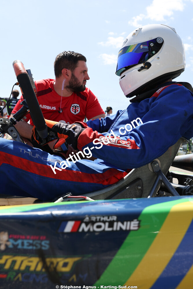 Arthur MOLINIE — 25 & 26/04/2026 : 3ème manche du Championnat du Sud à Alès (photos Stéphane Agnus) 2026 — karting
