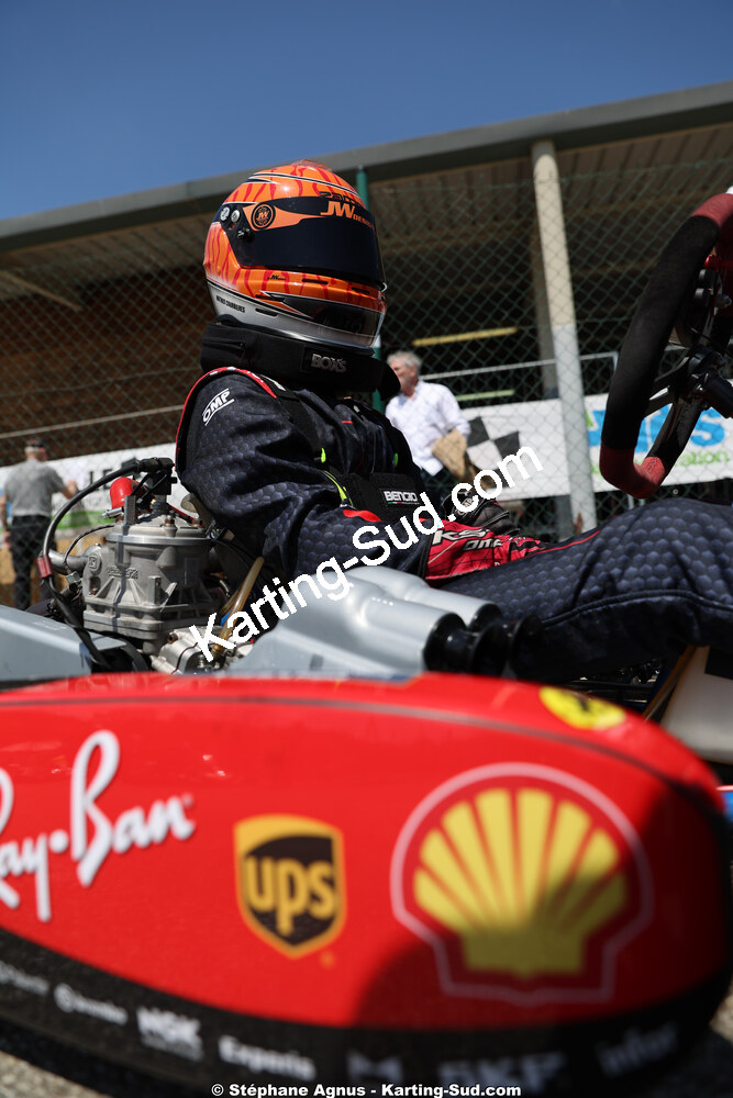 Matheo COURBIERES — 25 & 26/04/2026 : 3ème manche du Championnat du Sud à Alès (photos Stéphane Agnus) 2026 — karting