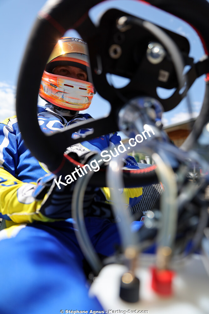 Anthony DELCUROU — 25 & 26/04/2026 : 3ème manche du Championnat du Sud à Alès (photos Stéphane Agnus) 2026 — karting