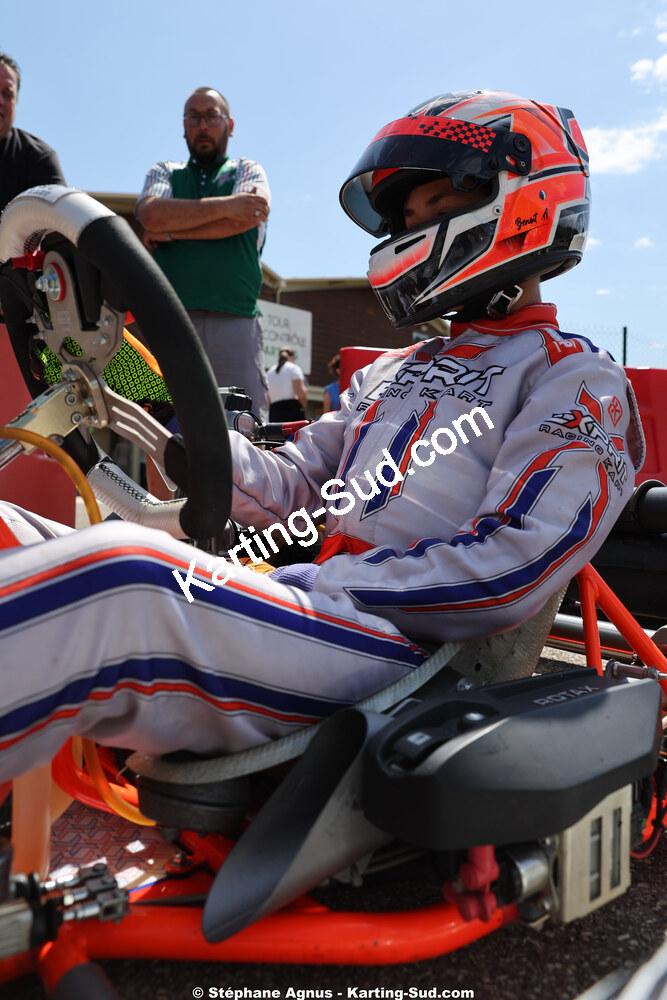 Arthur BENOIT — 25 & 26/04/2026 : 3ème manche du Championnat du Sud à Alès (photos Stéphane Agnus) 2026 — karting