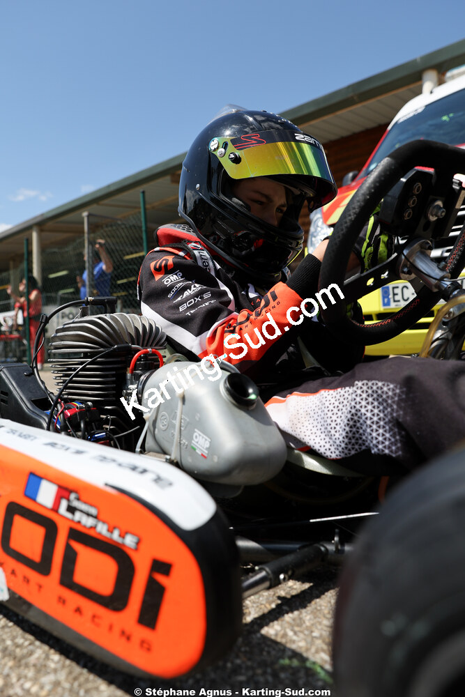 Soen LAFILLE — 25 & 26/04/2026 : 3ème manche du Championnat du Sud à Alès (photos Stéphane Agnus) 2026 — karting
