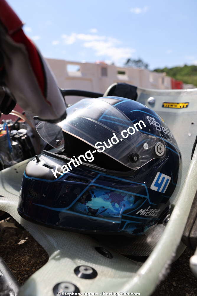 Louka MICHEL — 25 & 26/04/2026 : 3ème manche du Championnat du Sud à Alès (photos Stéphane Agnus) 2026 — karting