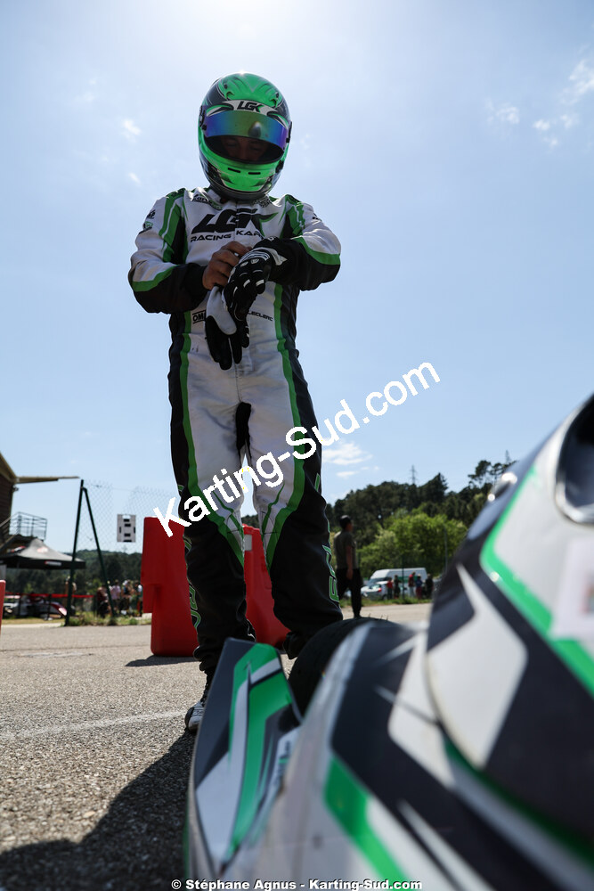 Yannick LECLERC — 25 & 26/04/2026 : 3ème manche du Championnat du Sud à Alès (photos Stéphane Agnus) 2026 — karting
