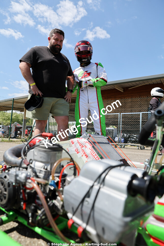 Tanguy MUNOZ — 25 & 26/04/2026 : 3ème manche du Championnat du Sud à Alès (photos Stéphane Agnus) 2026 — karting
