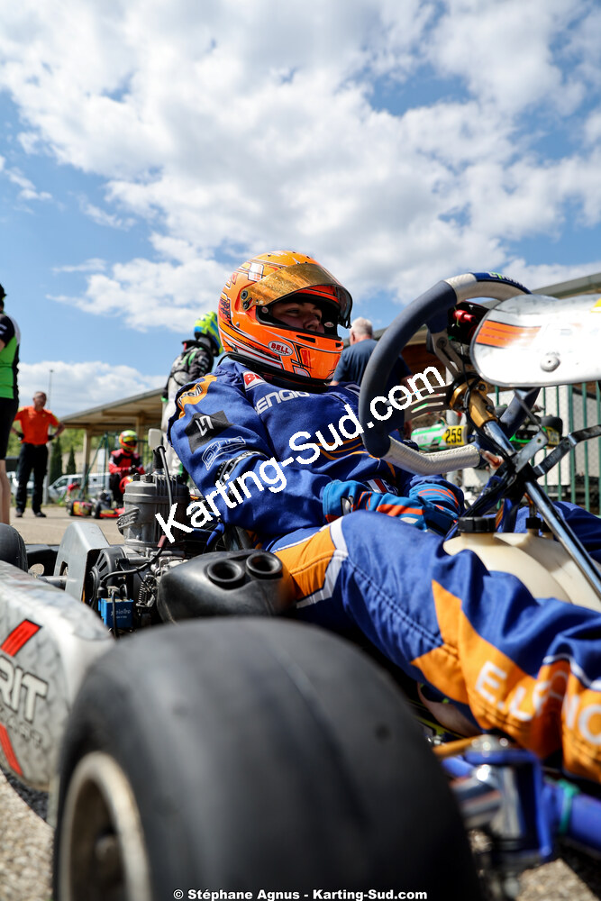 Emie LEONCE — 25 & 26/04/2026 : 3ème manche du Championnat du Sud à Alès (photos Stéphane Agnus) 2026 — karting