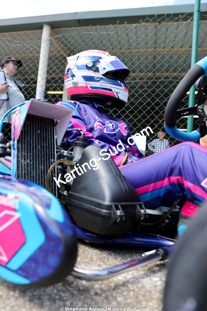 Elisa BIGNERES — 25 & 26/04/2026 : 3ème manche du Championnat du Sud à Alès (photos Stéphane Agnus) 2026 — karting