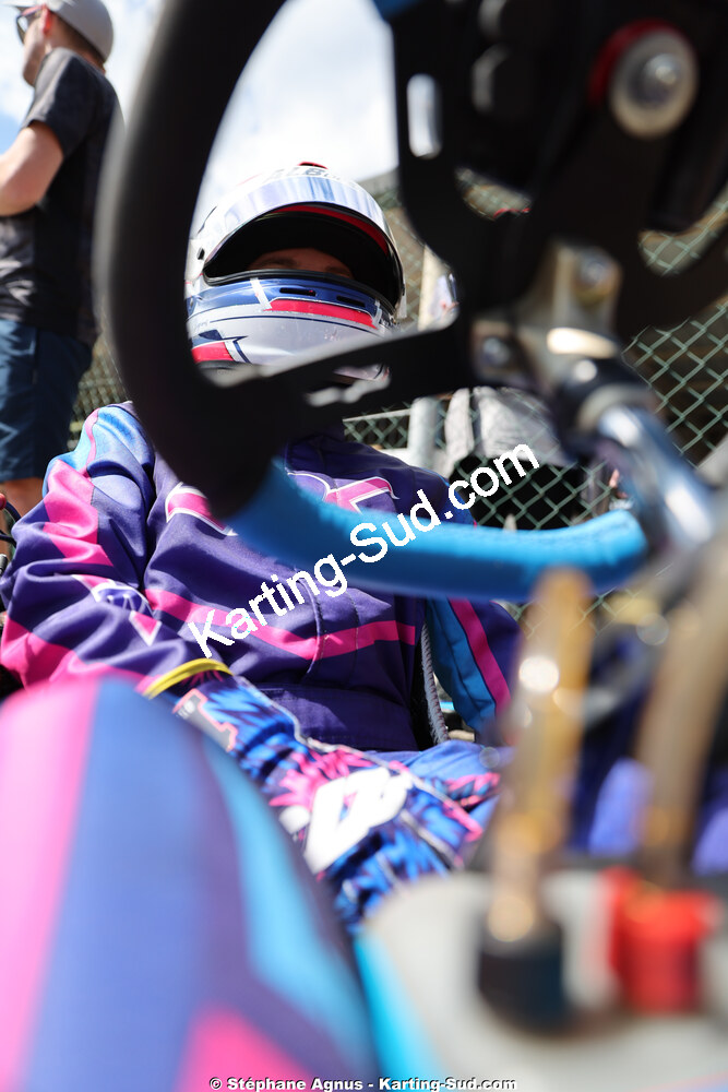 Elisa BIGNERES — 25 & 26/04/2026 : 3ème manche du Championnat du Sud à Alès (photos Stéphane Agnus) 2026 — karting
