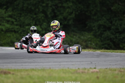 Kévin DAVID — 10/05/2026 : 3ème manche du Trophée Ufolep Kart Nouvelle Aquitaine à Saint-Genis-de-Saintonge (photos Stéphane Agnus) 2026 — karting