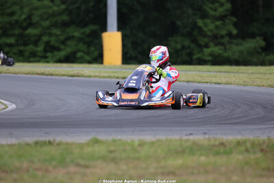 Baptiste STEFANAZZI — 10/05/2026 : 3ème manche du Trophée Ufolep Kart Nouvelle Aquitaine à Saint-Genis-de-Saintonge (photos Stéphane Agnus) 2026 — karting