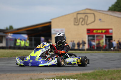 Lola CHABOCHE — 10/05/2026 : 3ème manche du Trophée Ufolep Kart Nouvelle Aquitaine à Saint-Genis-de-Saintonge (photos Stéphane Agnus) 2026 — karting