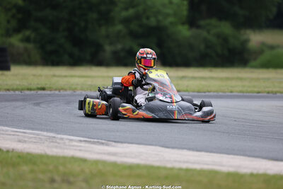 Gabin THUARD — 10/05/2026 : 3ème manche du Trophée Ufolep Kart Nouvelle Aquitaine à Saint-Genis-de-Saintonge (photos Stéphane Agnus) 2026 — karting
