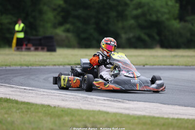 Gabin THUARD — 10/05/2026 : 3ème manche du Trophée Ufolep Kart Nouvelle Aquitaine à Saint-Genis-de-Saintonge (photos Stéphane Agnus) 2026 — karting