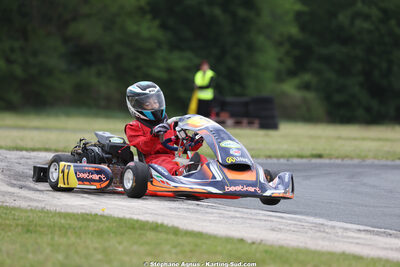 Valentino DE OLIVEIRA — 10/05/2026 : 3ème manche du Trophée Ufolep Kart Nouvelle Aquitaine à Saint-Genis-de-Saintonge (photos Stéphane Agnus) 2026 — karting