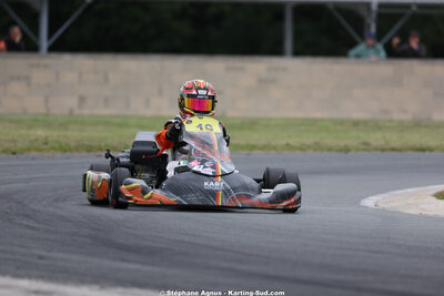 Gabin THUARD — 10/05/2026 : 3ème manche du Trophée Ufolep Kart Nouvelle Aquitaine à Saint-Genis-de-Saintonge (photos Stéphane Agnus) 2026 — karting