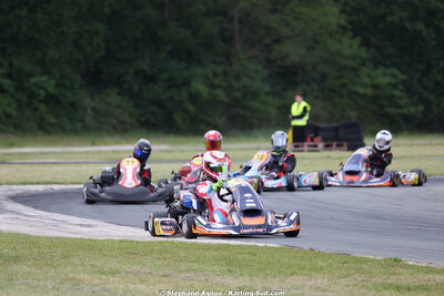 Baptiste STEFANAZZI — 10/05/2026 : 3ème manche du Trophée Ufolep Kart Nouvelle Aquitaine à Saint-Genis-de-Saintonge (photos Stéphane Agnus) 2026 — karting