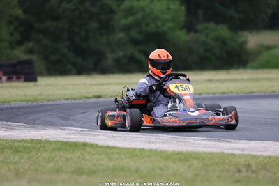 Romain BARDET — 10/05/2026 : 3ème manche du Trophée Ufolep Kart Nouvelle Aquitaine à Saint-Genis-de-Saintonge (photos Stéphane Agnus) 2026 — karting