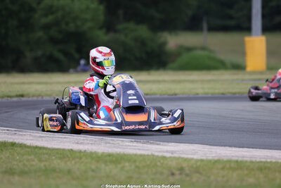 Baptiste STEFANAZZI — 10/05/2026 : 3ème manche du Trophée Ufolep Kart Nouvelle Aquitaine à Saint-Genis-de-Saintonge (photos Stéphane Agnus) 2026 — karting