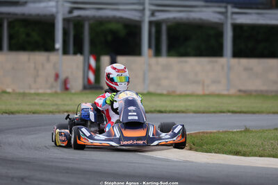 Baptiste STEFANAZZI — 10/05/2026 : 3ème manche du Trophée Ufolep Kart Nouvelle Aquitaine à Saint-Genis-de-Saintonge (photos Stéphane Agnus) 2026 — karting