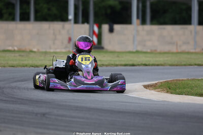 Eve BORDAS — 10/05/2026 : 3ème manche du Trophée Ufolep Kart Nouvelle Aquitaine à Saint-Genis-de-Saintonge (photos Stéphane Agnus) 2026 — karting