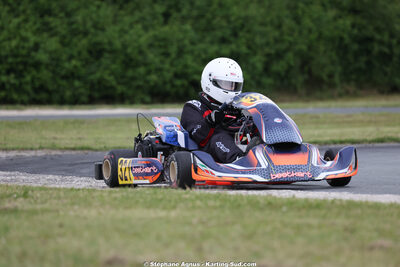 Maxime JAUMOUILLIE — 10/05/2026 : 3ème manche du Trophée Ufolep Kart Nouvelle Aquitaine à Saint-Genis-de-Saintonge (photos Stéphane Agnus) 2026 — karting