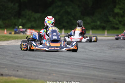 Baptiste STEFANAZZI — 10/05/2026 : 3ème manche du Trophée Ufolep Kart Nouvelle Aquitaine à Saint-Genis-de-Saintonge (photos Stéphane Agnus) 2026 — karting
