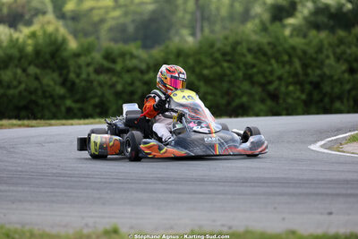 Gabin THUARD — 10/05/2026 : 3ème manche du Trophée Ufolep Kart Nouvelle Aquitaine à Saint-Genis-de-Saintonge (photos Stéphane Agnus) 2026 — karting
