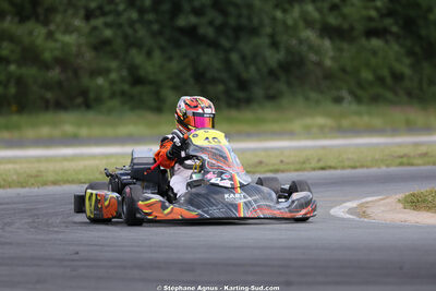 Gabin THUARD — 10/05/2026 : 3ème manche du Trophée Ufolep Kart Nouvelle Aquitaine à Saint-Genis-de-Saintonge (photos Stéphane Agnus) 2026 — karting