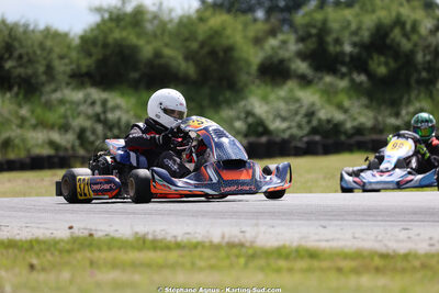 Maxime JAUMOUILLIE — 10/05/2026 : 3ème manche du Trophée Ufolep Kart Nouvelle Aquitaine à Saint-Genis-de-Saintonge (photos Stéphane Agnus) 2026 — karting