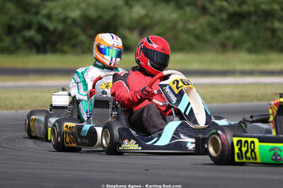 Mathéo ROUX — 10/05/2026 : 3ème manche du Trophée Ufolep Kart Nouvelle Aquitaine à Saint-Genis-de-Saintonge (photos Stéphane Agnus) 2026 — karting