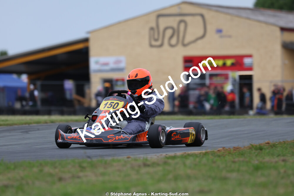 Romain BARDET — 10/05/2026 : 3ème manche du Trophée Ufolep Kart Nouvelle Aquitaine à Saint-Genis-de-Saintonge (photos Stéphane Agnus) 2026 — karting