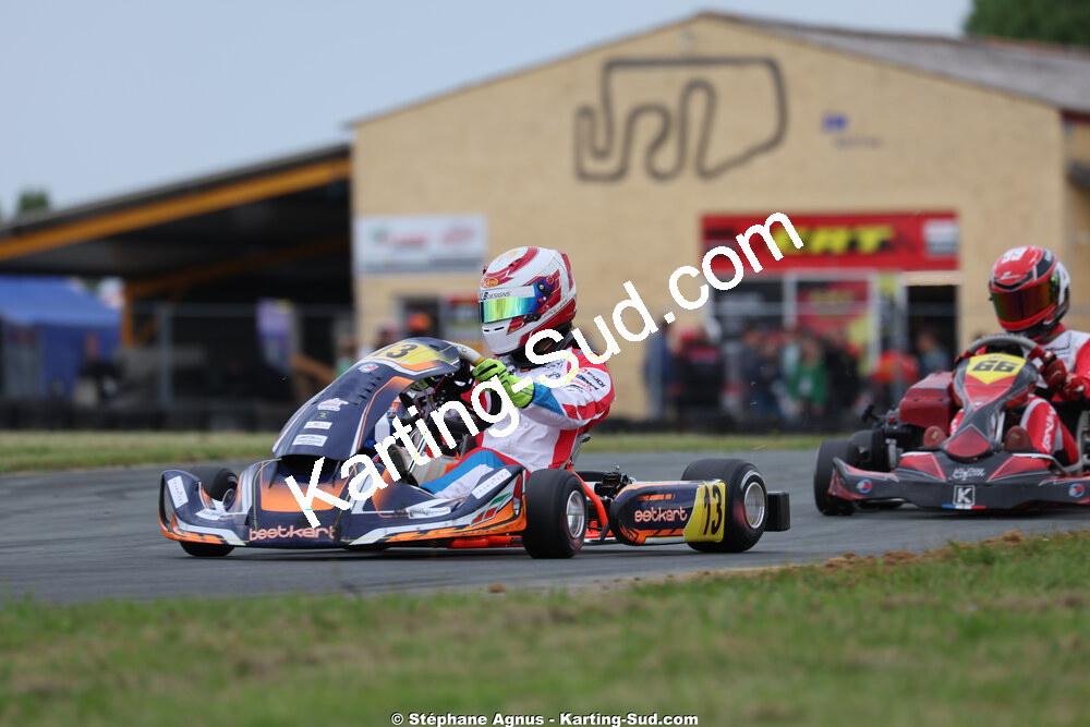 Baptiste STEFANAZZI — 10/05/2026 : 3ème manche du Trophée Ufolep Kart Nouvelle Aquitaine à Saint-Genis-de-Saintonge (photos Stéphane Agnus) 2026 — karting